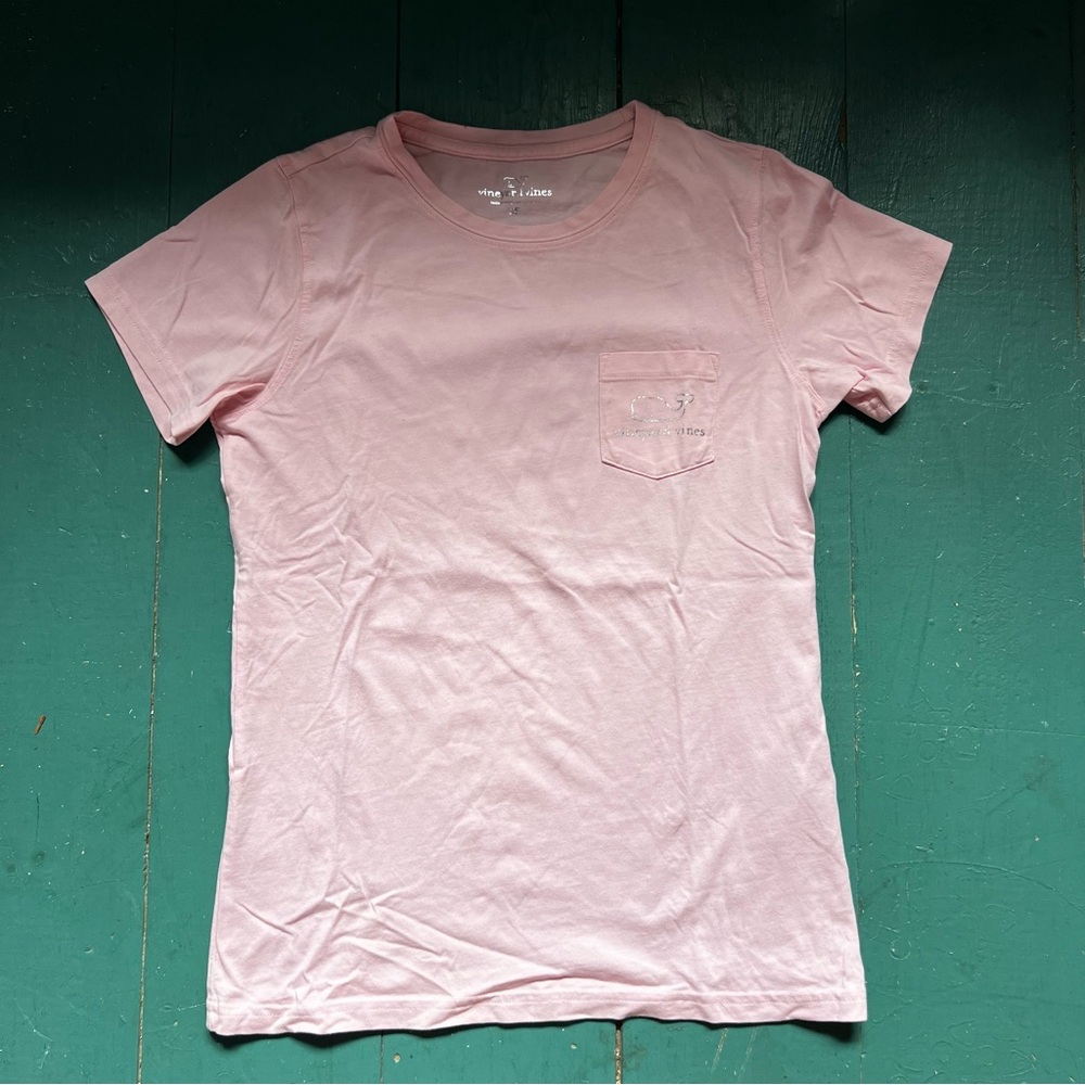 NWOT Vineyard Vines Pink Whale Tee